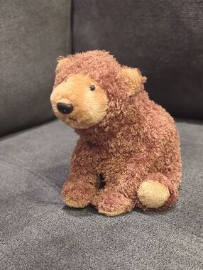 RARE TY Beanie Baby - Monarch Grizzly Bear